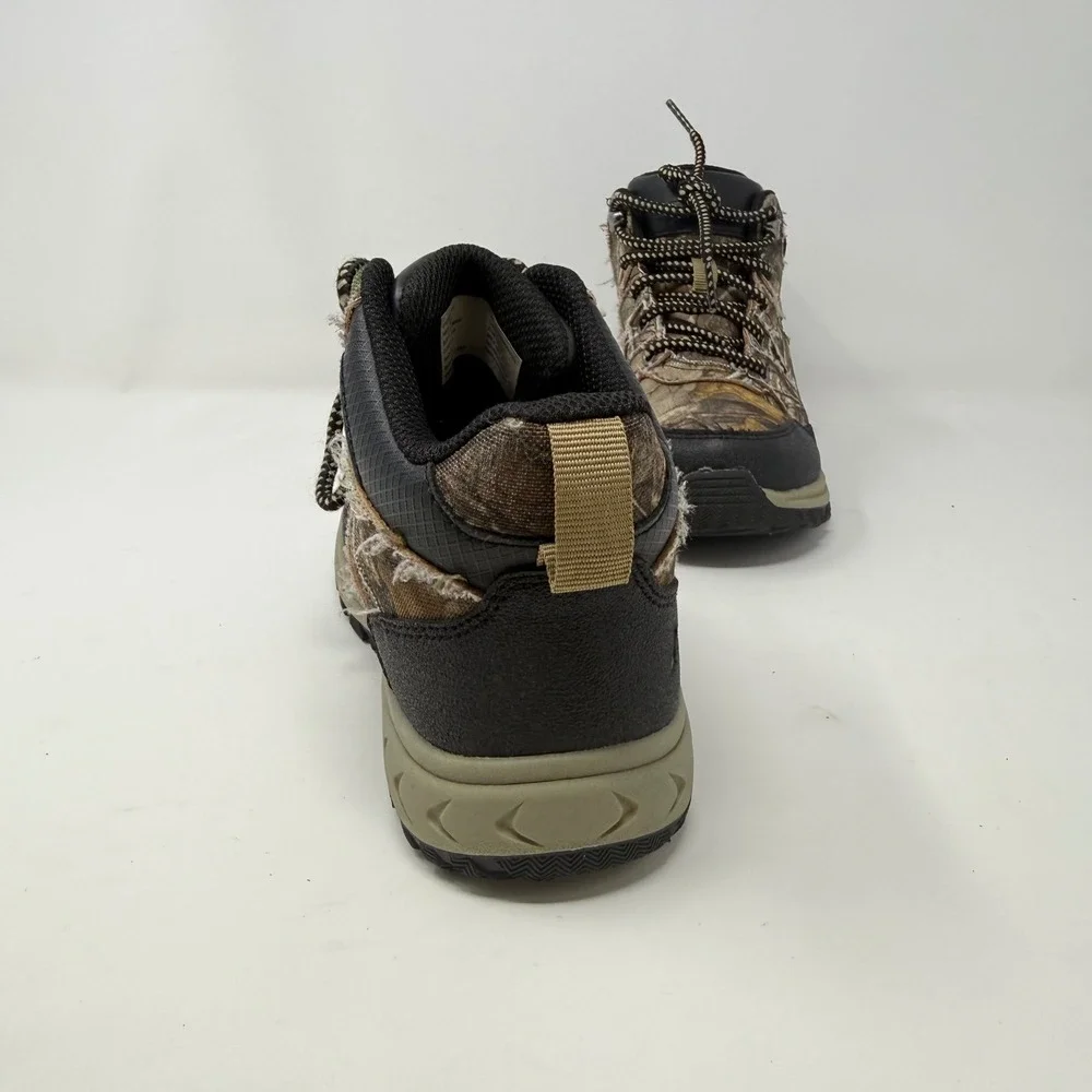 Ozark Trail Boys Realtree Edge Camo Hiking Boots Brown Black Size 1 YOT45CJ517